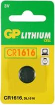 GP Lithium-Knopfzelle GP CR1616