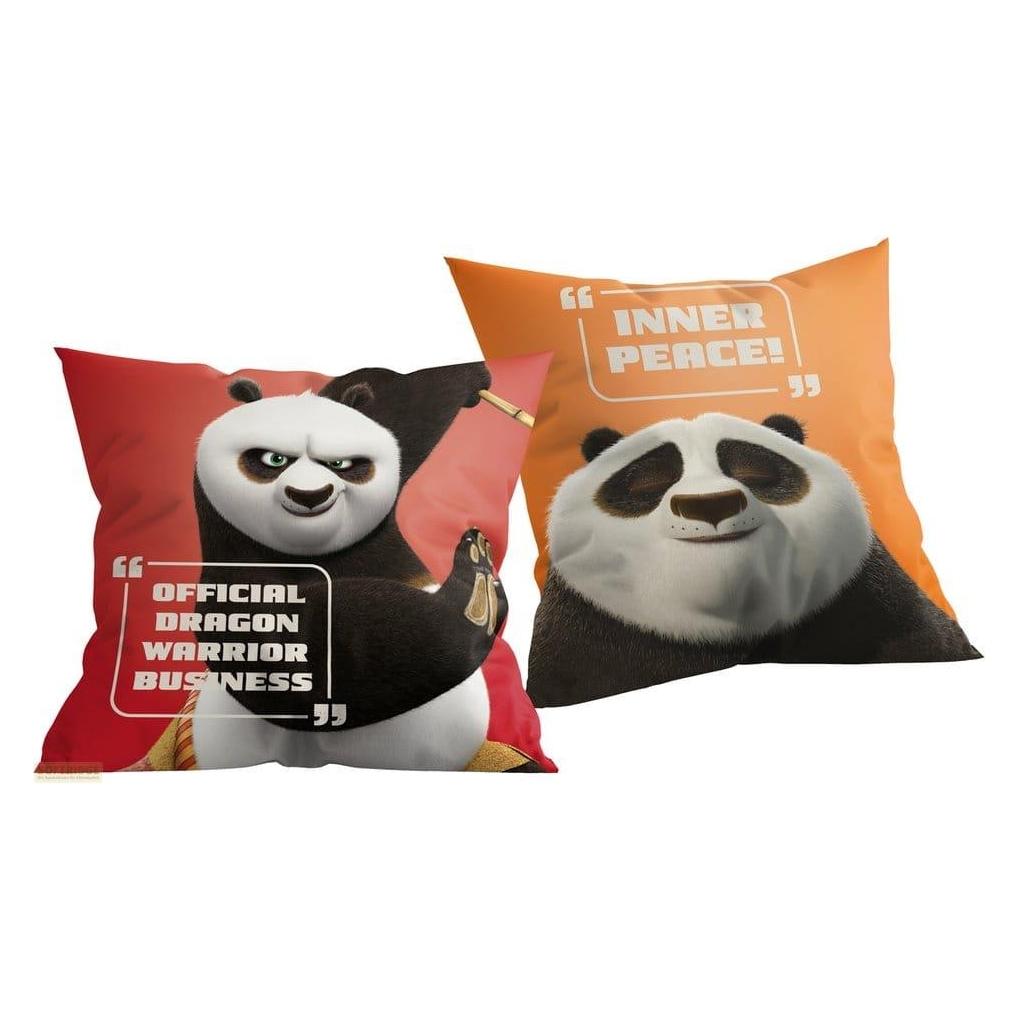 Halantex Kung Fu Panda coussin Inner Peace 40x40cm (40 x 40 cm) (HTEX-KFP-4204C)