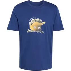 adidas Snack Popcorn Graphic T-Shirt Herren KD3927 - dark blue L