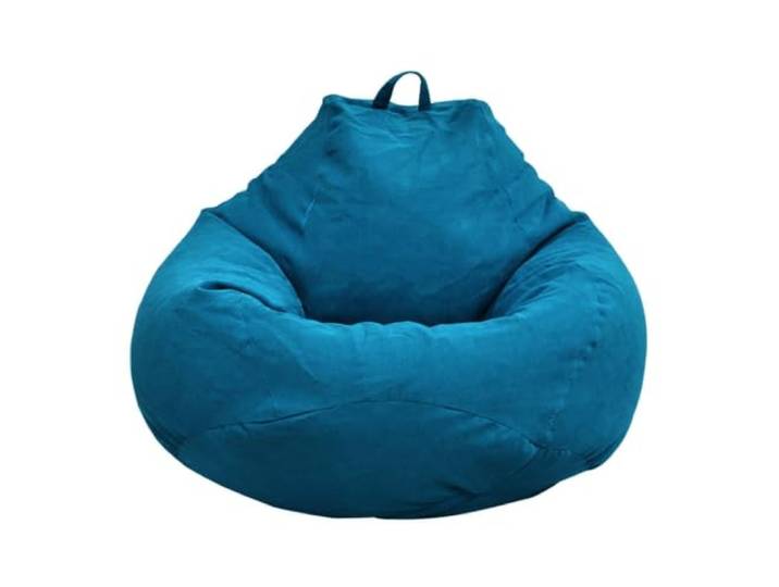 KUNYOS Großer Sitzsack, Lazy Seat, Stuhl, Sofabezug, Couch, weich, flauschig, atmungsaktiv, Tatami for Erwachsene und Kinder, Keine Polsterung ist im Lieferumfang enthalten(100x120cm-02)