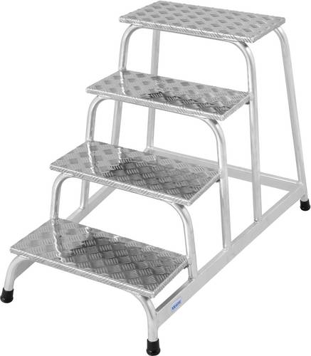 KRAUSE STABILO MontageTritt Alu, 4 Stufen