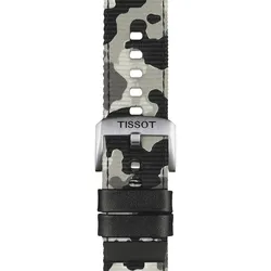 Tissot T852046771 Uhrenarmband 22 mm Textil Camouflage