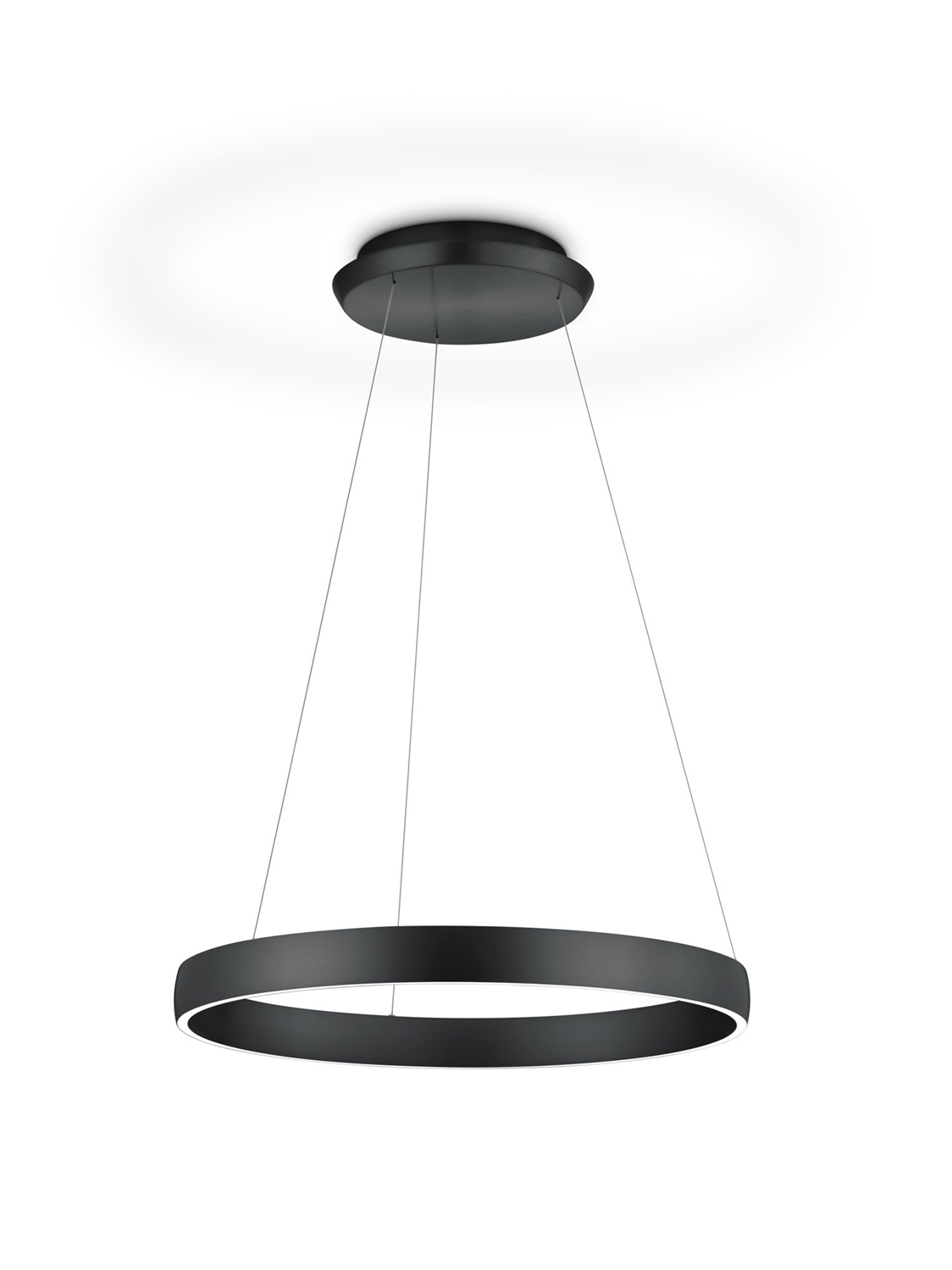 GKS Knapstein LED-Pendelleuchte SARA 60cm schwarz Dynamic-White 51.496.07 4250035828223