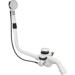 Hoesch Wanneneinlauf Combi Plus B 6946.305 verchromt, Wanneneinlauf vom Boden, für Avventura