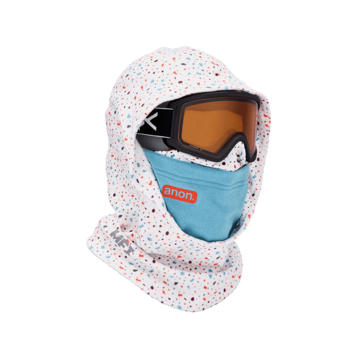 Anon Sample- Y MFI Helmet Hood speckles (E2C) Regular 1SZ FITALL 1918104-E2C-1SZ FITALL