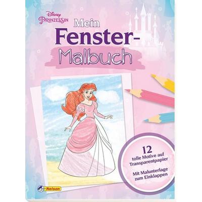 Disney Prinzessin: Mein Fenstermalbuch, Taschenbuch von , Nelson, 978-3-8451-1900-7