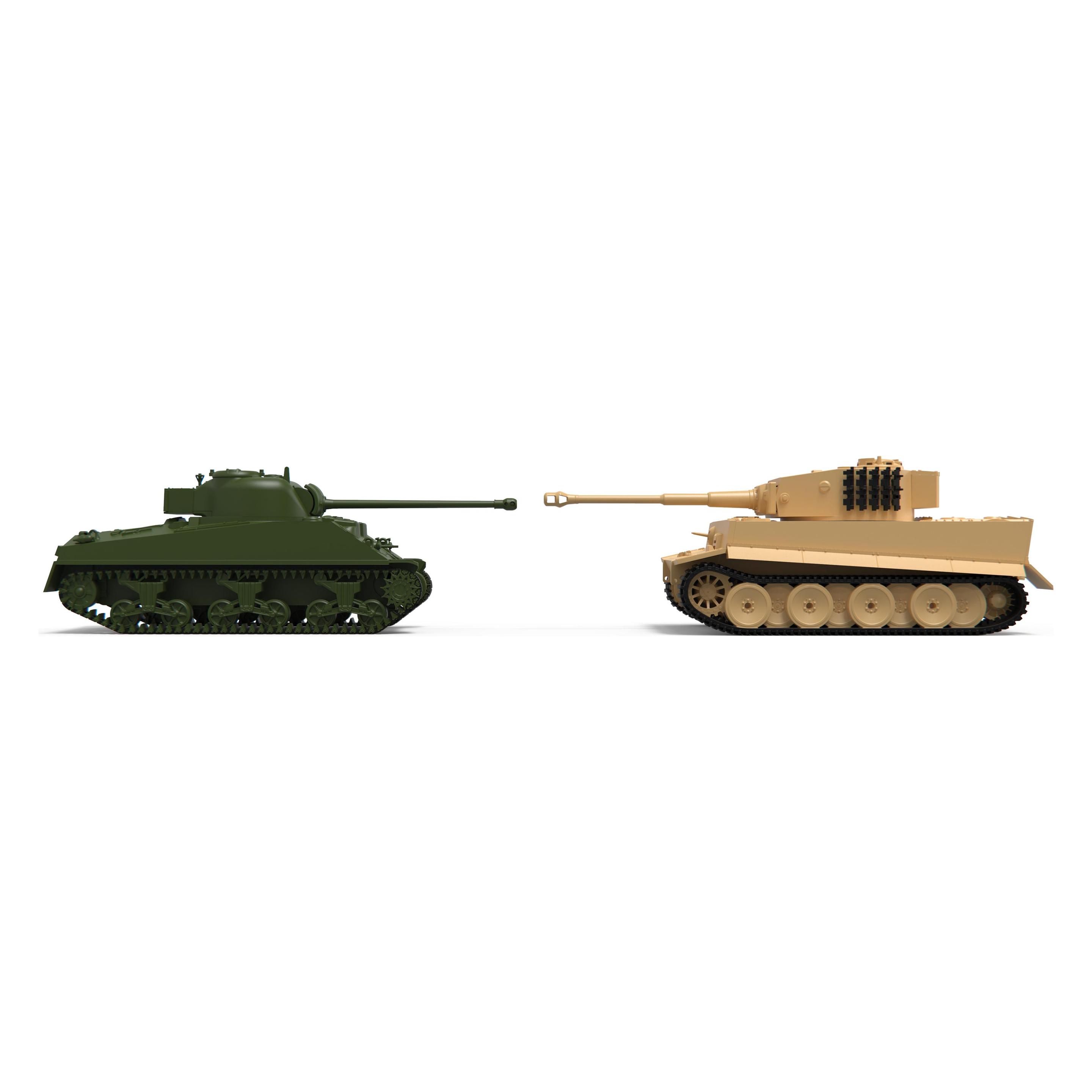 Airfix Bausatz Panzer Set Tiger 1 vs Sherman Firefly 1:72 (21.A50186)