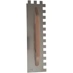 Hufa Schweizer Aufziehplatte Edelstahl Holzgriff 480x130mm 20x20mm