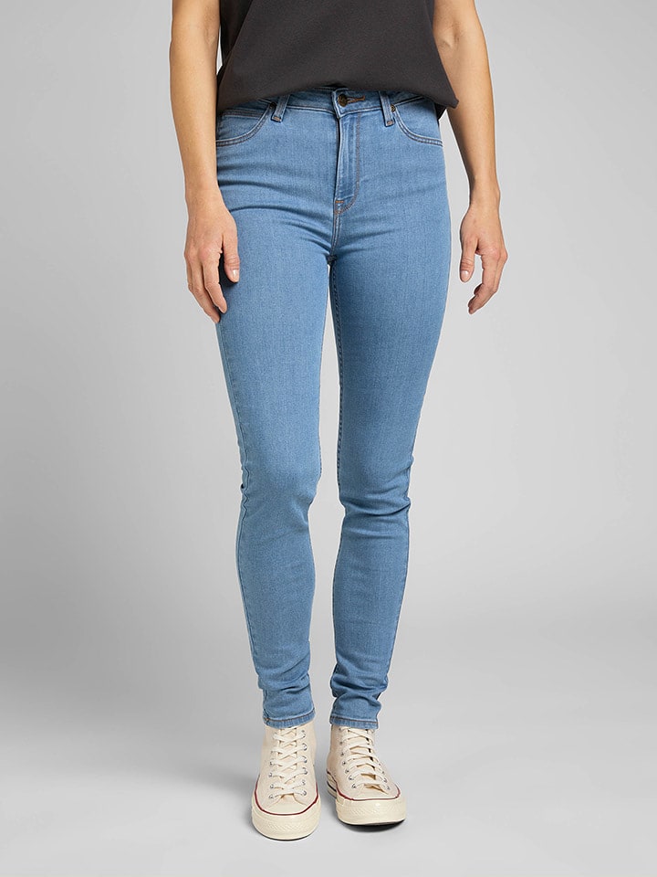Lee Jeans "Scarlett" - Skinny fit - in Hellblau - W27/L29
