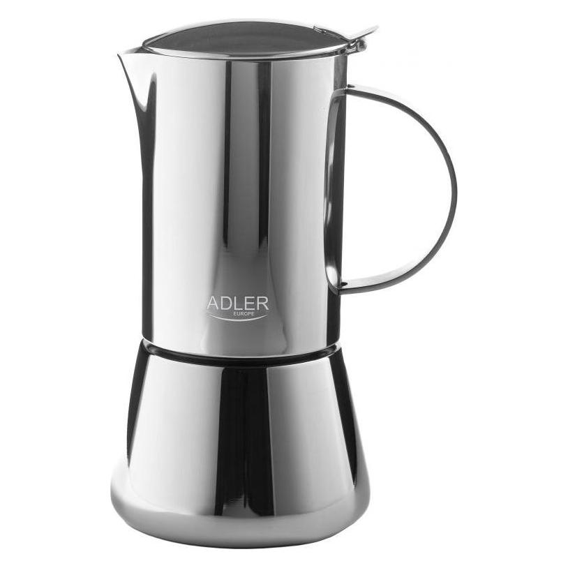 Adler | Espresso Coffee Maker | AD 4417 | Stainless Steel (10 Tassen) (AD 4417)