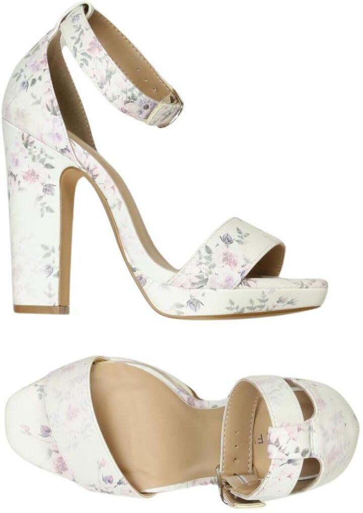 Anna Field Damen Sandalen, Cremeweiß, Gr. EU 36, Kunstleder - Second Hand
