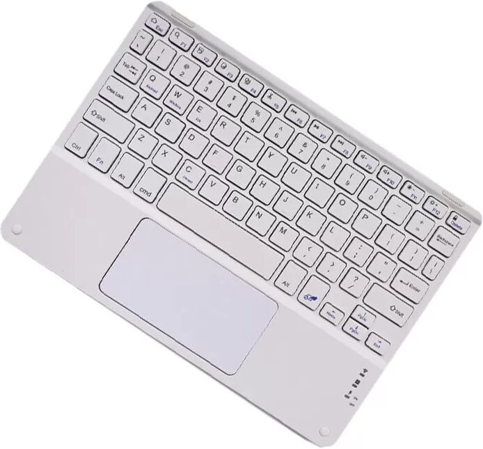 INF Kabellose Touchpad-Tastatur für Tablets L Weiß