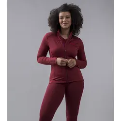 Kingsland olyvia dünne Funktionsjacke Fleecejacke für Damen New KL Burgundy Sommer 2022, Größe: S