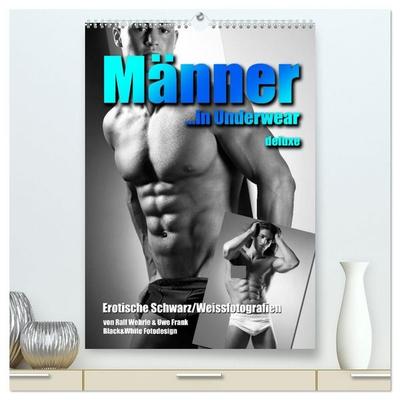 Männer... in underwear deluxe (hochwertiger Premium Wandkalender 2027 DIN A2 hoch), Kunstdruck in Hochglanz