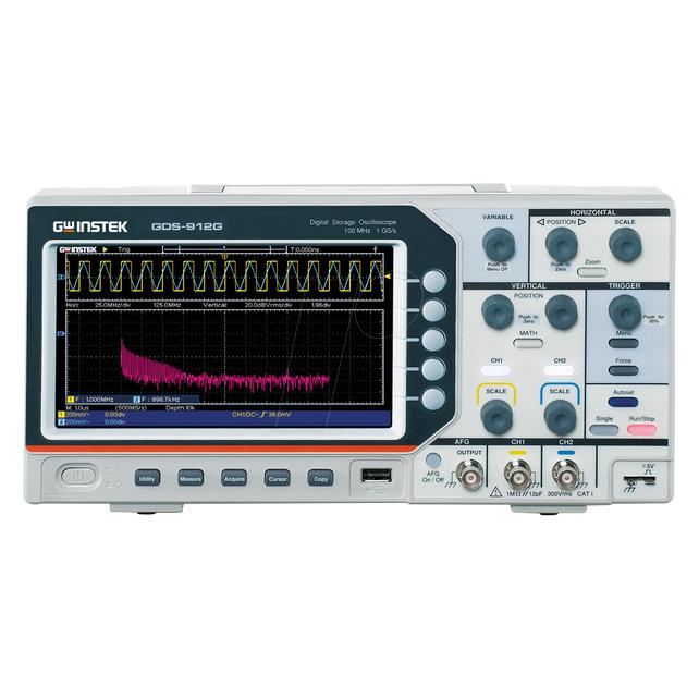 GW Instek Digital-Oszilloskop 100 MHz 1 GSa/s 8 Bit 1 St. (Oszilloskop) (03LLDS912G0S)