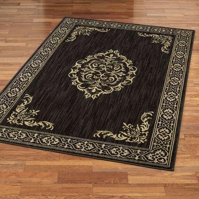 Touch of Class "Halton Rectangle Rug Onyx, 3'5"" x 5'2"", Onyx"