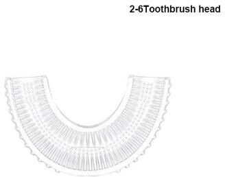 Uplifted Goods Rechargeable 360 Degree U Shaped Kids Electric Toothbrush 2 6 Y o