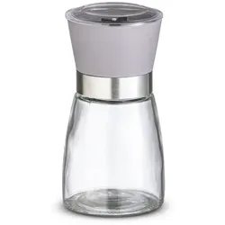 Salz- & Pfeffermühle grau 180 ml Glas Grau