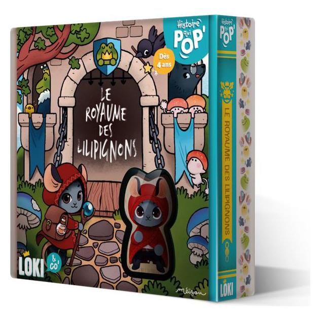 Loki Jeu - Histoire qui Pop : Le Royaume des Lilipignons (Französisch, 2 Spieler) (70211)