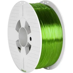 Verbatim Durchsichtig grün (PETG, 1.75 mm, 1000 g), 3D Filament, Transparent, Grün