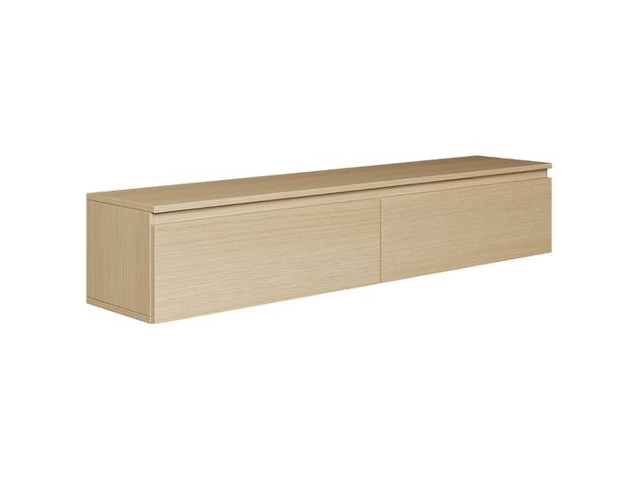 Hängender RTV-Schrank Bemmi 150 cm Lindberg-Eiche