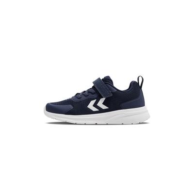 Sneaker HUMMEL "ACTUS TR BREATHER JR", Mädchen, Gr. 33, atmungsaktiv, blau (schwarz iris), EVA, Synthetik, Schuhe Sneaker, atmungsaktiv