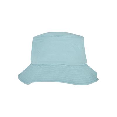 Fischerhut FLEXFIT "Flexfit Unisex Flexfit Cotton Twill Bucket Hat", Damen, Gr. onesize, airblau, 98% Baumwolle, 2% Elasthan, Hüte