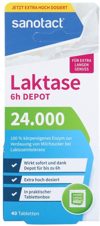 Sanotact Laktase 24.000 Tabletten