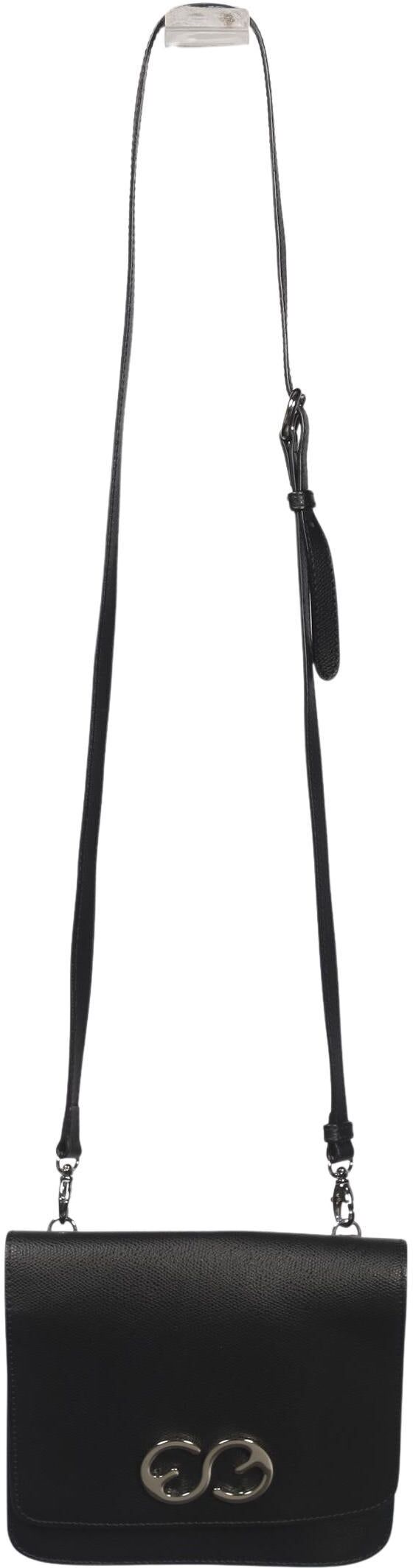 Escada Damen Handtasche klein Leder, Schwarz, Leder / kein / Etikett - Second Hand