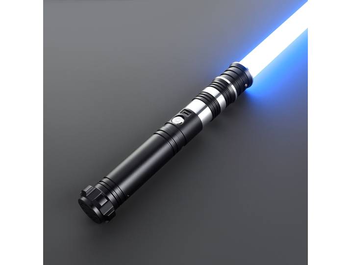 DamienSaber-Sabre laser Xeno 3.0 Pixel, sensible, balançoire lisse, force de sabre lumineux, lame de frappe, poignée en métal avec 34 sons uniformément