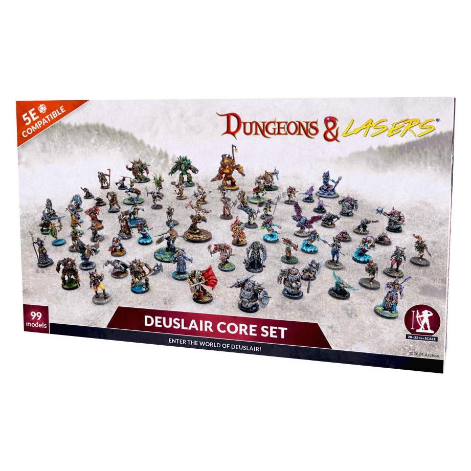 Archon Studio Dungeons & Lasers - Figurines - Deuslair - Core Set (Kunststoff) (DNL0081)