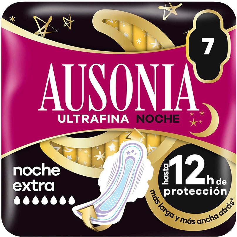 Serviettes de nuit supplémentaires AUSONIA, 7 unités