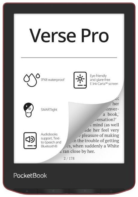 EREADER POCKETBOOK VERSE PRO RD