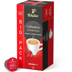 Cafissimo Espresso elegant - 30 Kapseln - Intensität: 4/6