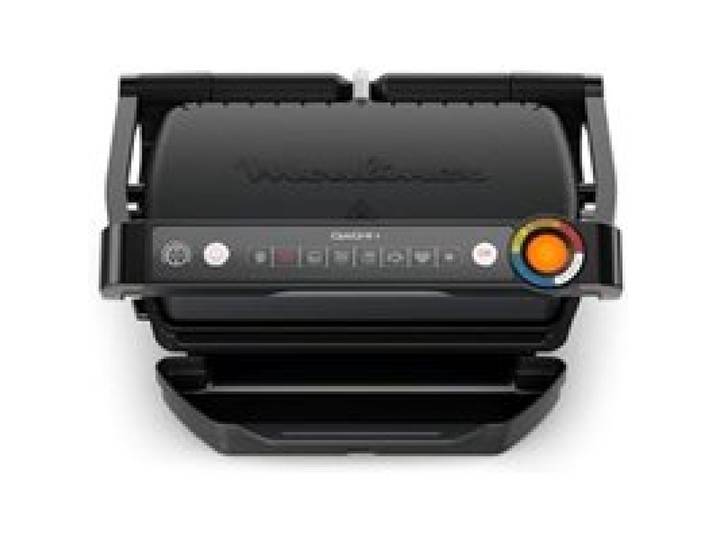 Grille électrique - MOULINEX - OptiGrill+ - 6 programmes automatiques - 1800 Watt - Plaques antiadhésives
