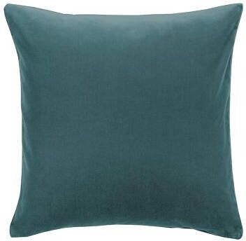 "Signature Velvet & Linen Pillow - Ink 20"" x 20"" - Ballard Designs"