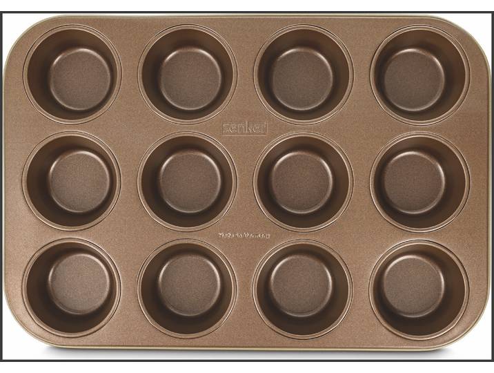 Zenker Muffinform Winterbacken für 12 Stück
