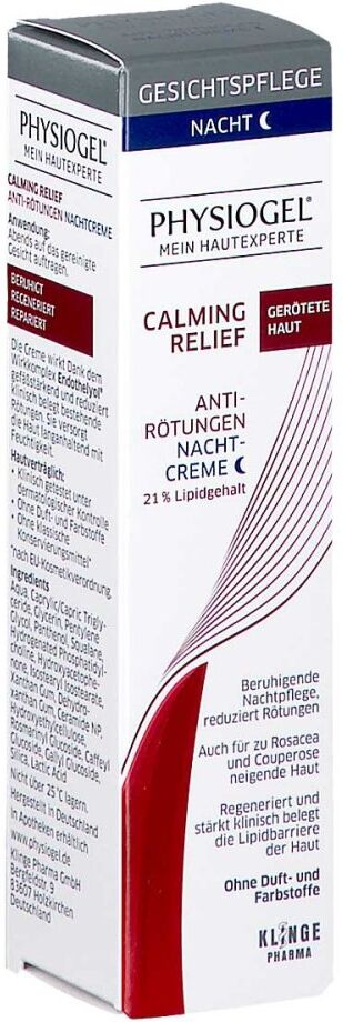 Physiogel Calming Relief Anti-Rötungen Nachtcreme 40ml