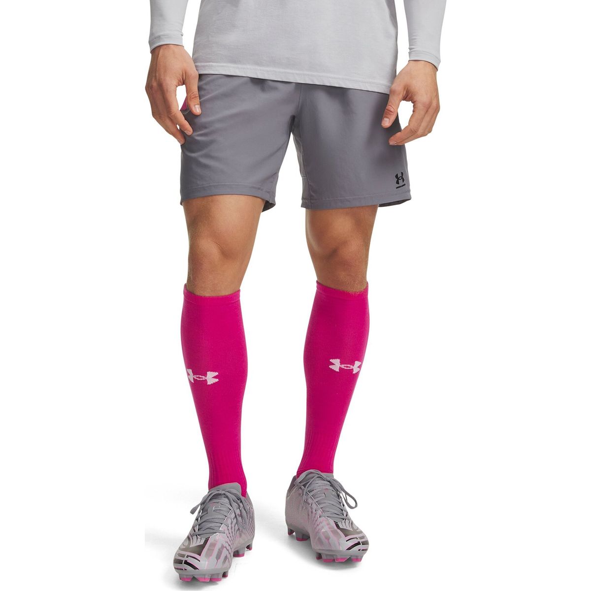 Under Armour M Challenger Pro Shorts gray ultimate black (024) M 6009621-024-MD