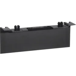 Hager SL20080AC9011 Geräteträgerschürze für Geräteträger universal design SL 20x80mm graphitschwarz