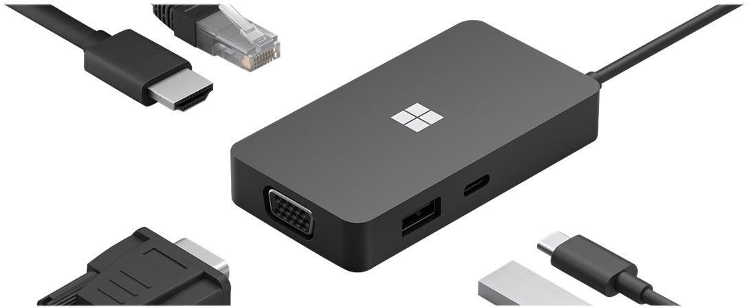 Microsoft Surface USB-C Travel Hub Black