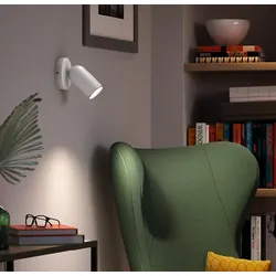 Philips myLiving LED Spot PONGEE 1-flammiger schwenkbarer Strahler in Weiß