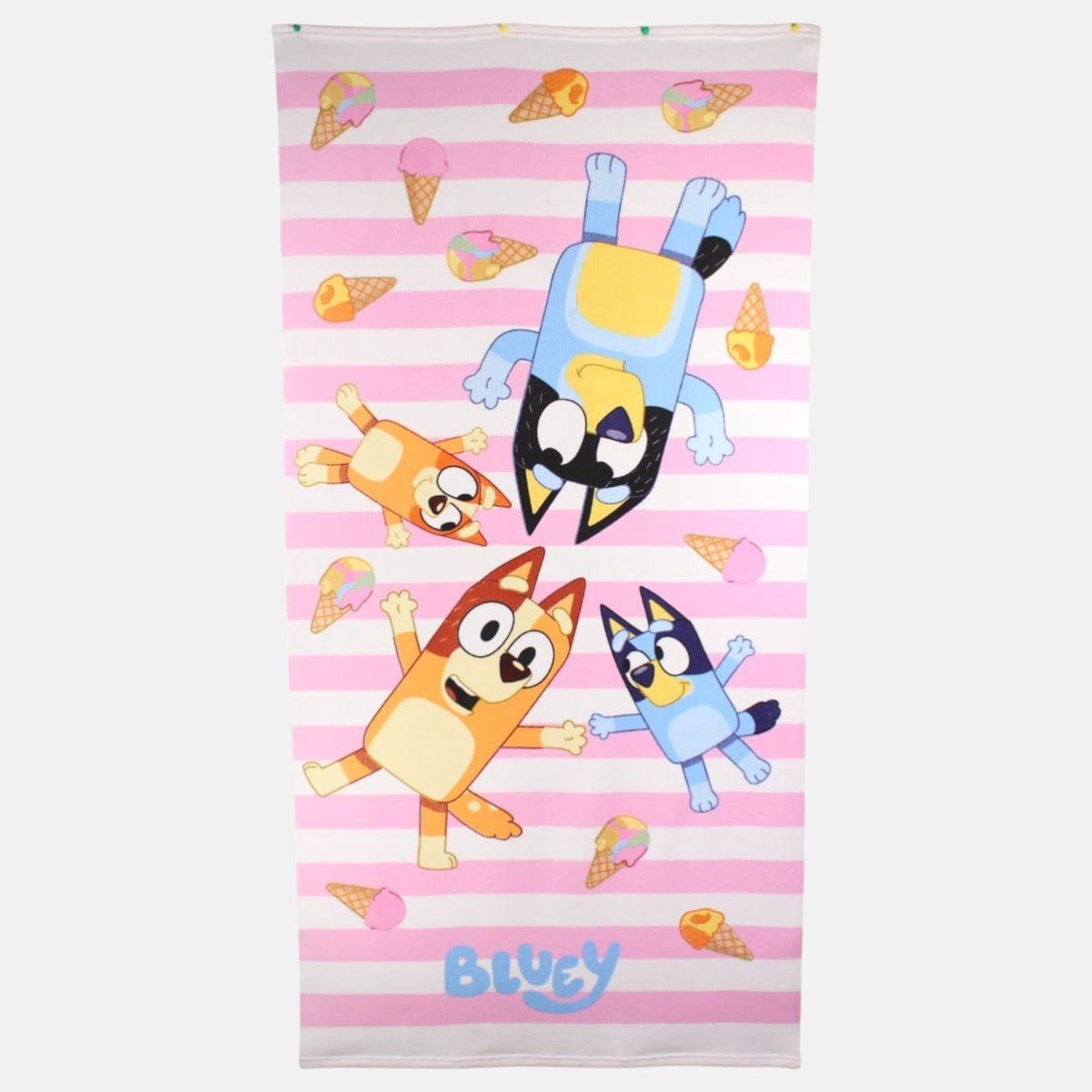 Bluey Strandlaken voor kinderen, Handdoek, 70 x 140 cm
