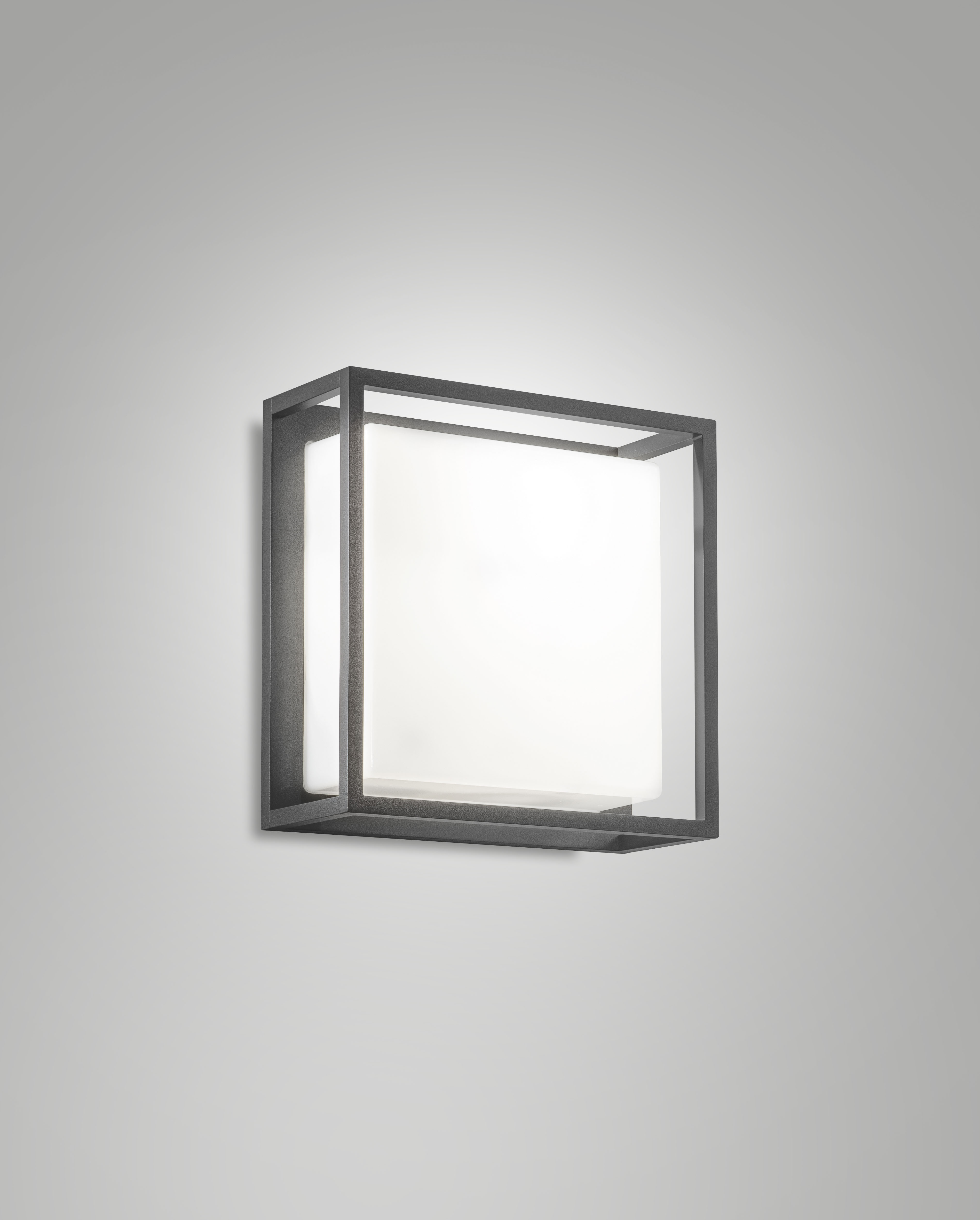 Fabas Luce LED-Wandaußenleuchte GLAMMY DARK GREY 6545-21-794 8019282550914