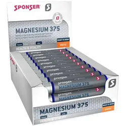 SPONSER Trinkampulle Magnesium 375 Exotic | 30 x 25 ml Ampullen Box