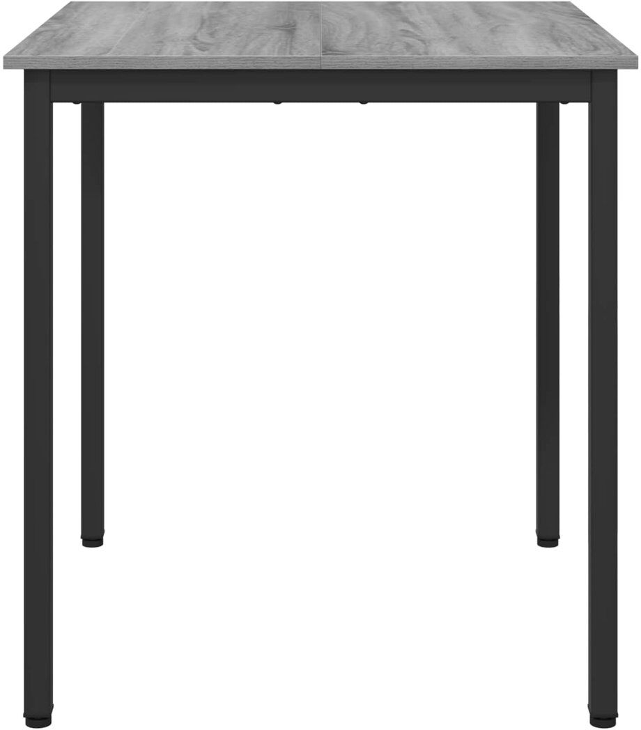 Metro Metal Base Dining Table Grey 75cmH x 70cmL x 70cmW