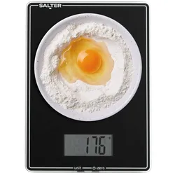 Salter SA00607AFEU12 Digital Smart Scale, Küchenwaage, Schwarz