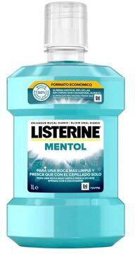 Listerine Elixir Sabor a Mentol 1000 ml