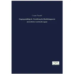 Zeugungsunfähigkeit - Darstellung der Missbildungen der menschlichen Geschlechtsorgane, Fachbücher von Cesare Taruffi