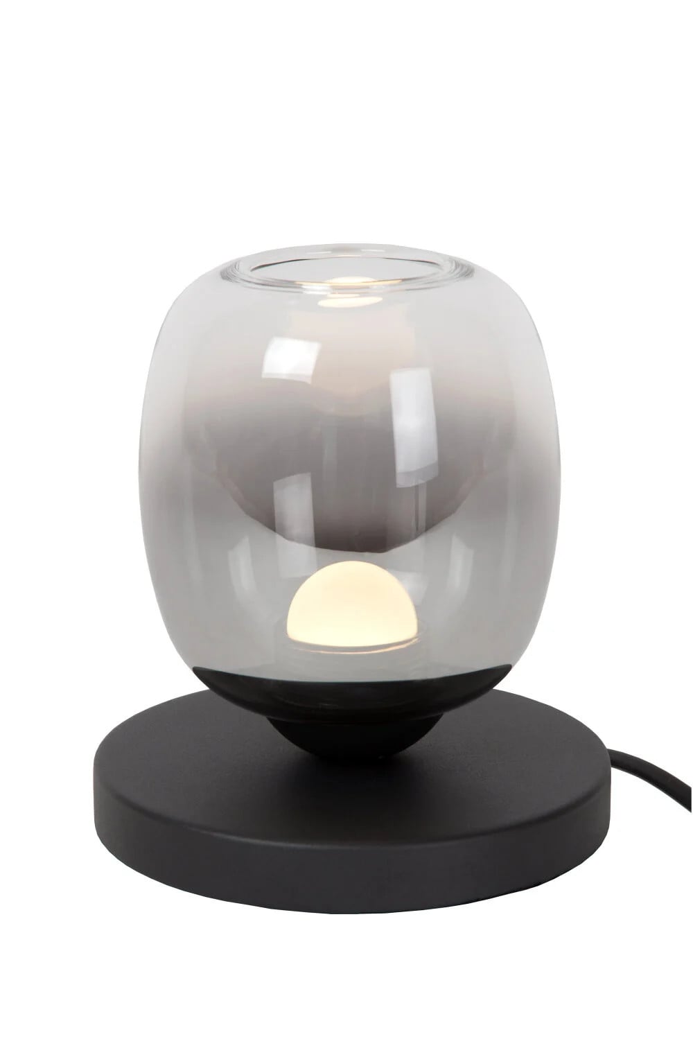 Lucide TAMINO Tafellamp zwart met LED 3000K - Ø 15 cm